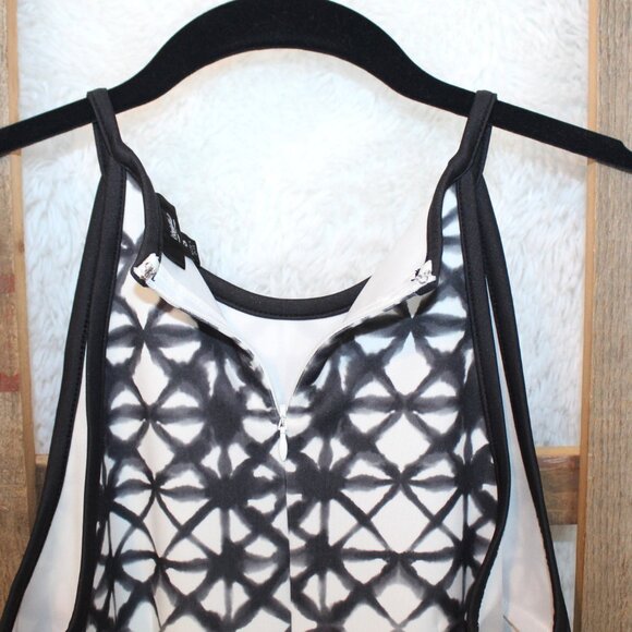 Mossimo Geometric Fit and Flare Halter Dress - Picture 6 of 9